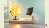 Une surface sous le rayonnement